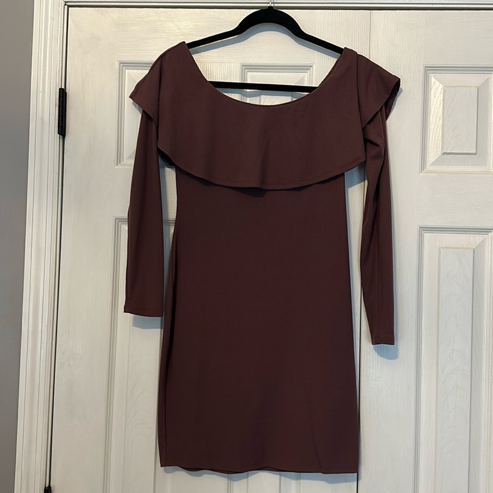 EXPRESS off the shoulder dress